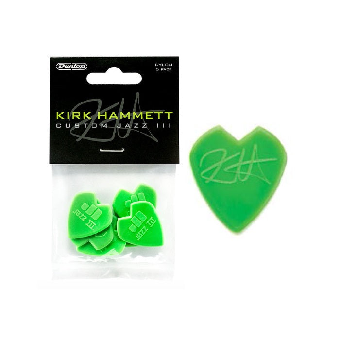 Jim Dunlop Kirk Hammett Signature Jazz III Pick Player Pack