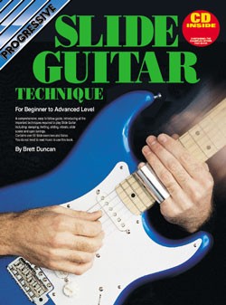 PROGRESSIVE SLIDE GTR TECHNIQUE BK/CD 18359