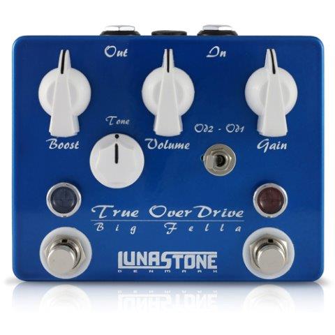 LUNASTONE MODERN 2-IN-1 TRUEOVERDRIVE PEDAL