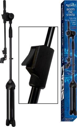 SOUNDART MIC BOOM STAND W/TRIGGER GRIP