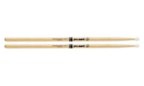 747 NYLON TIP DRUMSTICKS ROCK SHIRA KASHI OAK