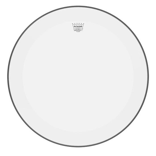 Remo P3-1324-C2 Powerstroke P3 Clear Bass Drumhead, 24" w/ Falam Patch