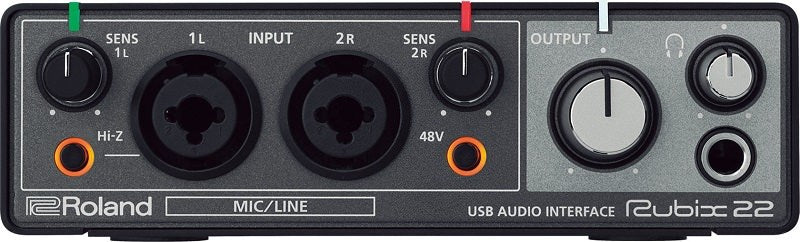 ROLAND RUBIX22 USB AUDIO INTERFACE – Music Workshop Retail