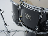 RYDEEN EURO DRUM KIT IN BLACK GLITTER