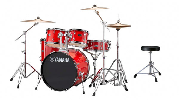 RYDEEN EURO DRUM KIT IN HOT RED