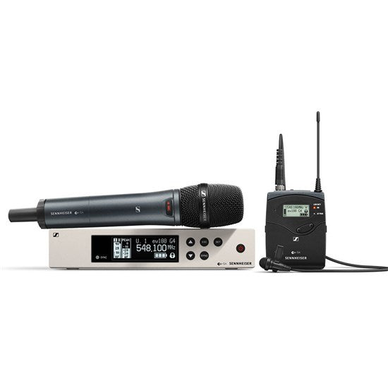 EW 100 G4-ME2/835-S-B Wireless Lavalier/vocal combo set