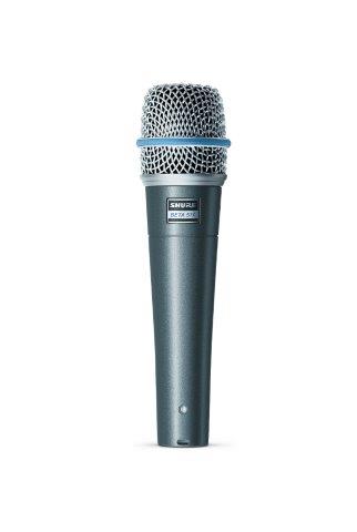 SHURE MIC DYNAMIC LO Z INSTRUMENT SUPERCARDIOID BETA57