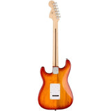 Squier Affinity Series Stratocaster FMT HSS Maple Fingerboard White Pickguard Sienna Sunburst