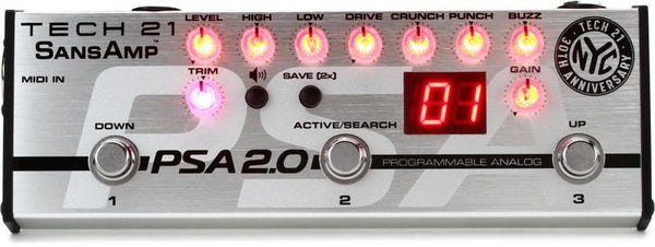 PSA 2.0 Programmable Preamp Pedal