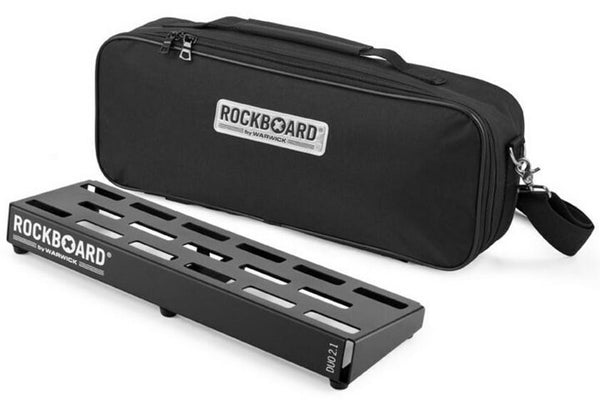 Warwick RockBoard DUO 2.1 Pedalboard with Gig Bag