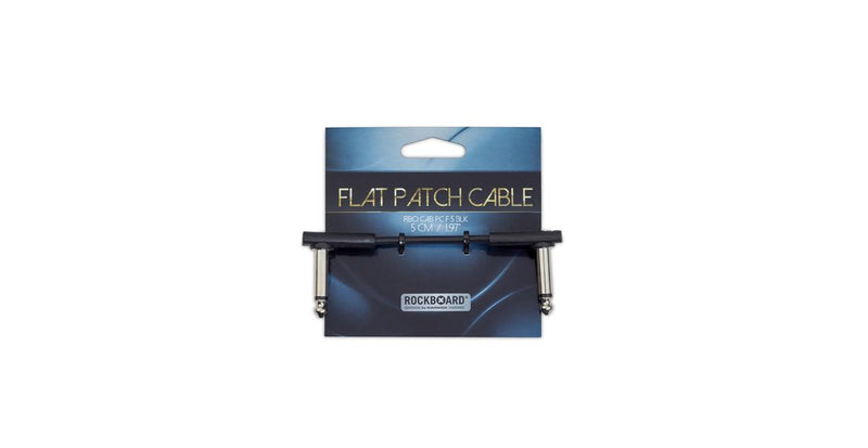 RockBoard Flat Patch Cable Black