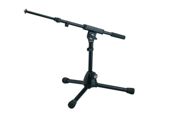 K&M LOW STAND 2 SECTION UPRIGHT W/TELESCOPIC BOOM
