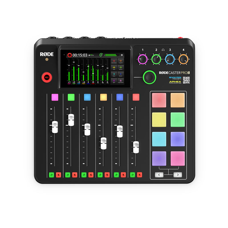 RODECaster Pro II Integrated Podcast Production Console