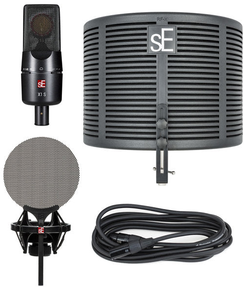 sE Electronics Studio Bundle X1 S+ Reflection Filter + Cable